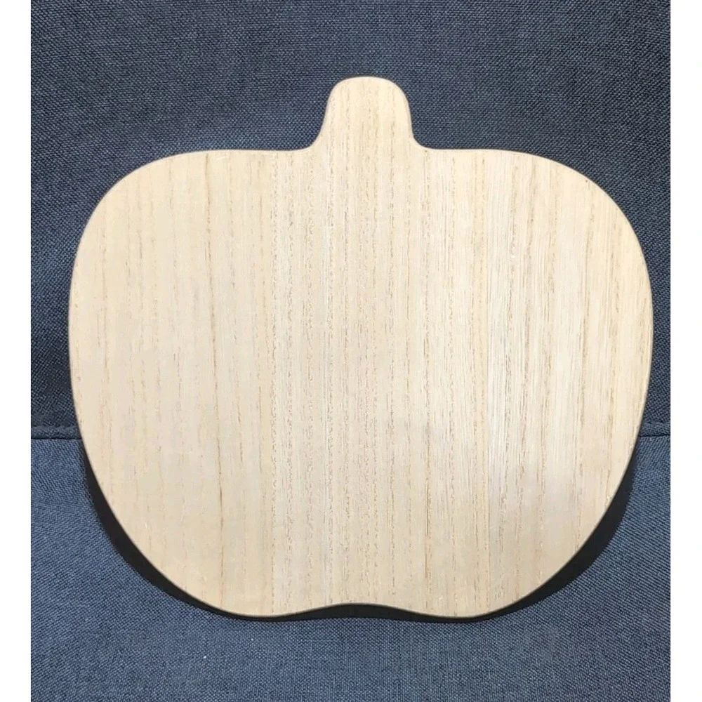 Wood Pumpkin Lazy Susan Pressed Board 10x9 in